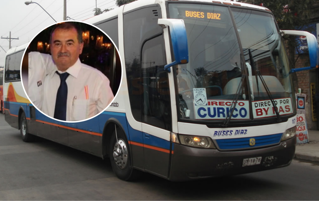Luto en Curicó: Claudio Díaz, empresario de buses, fallece a los 75 años.