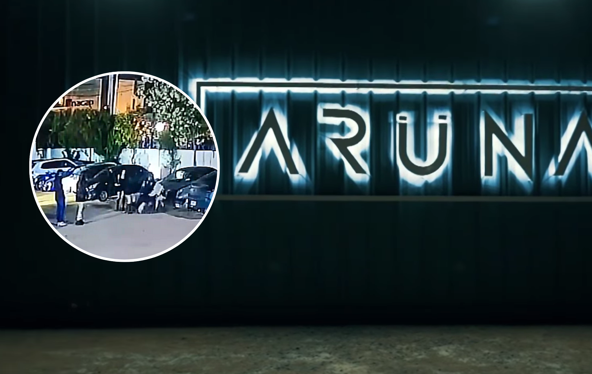 Violenta agresión a un joven de 19 años en el estacionamiento de la discoteca Aruna en Curicó.