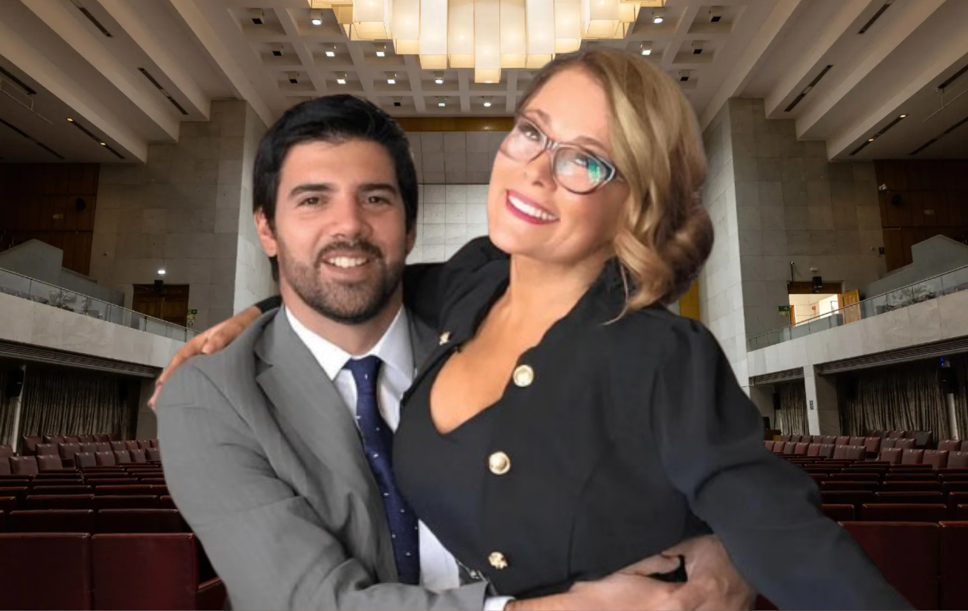 Oficina del diputado Joaquín Lavín León es allanada por facturas falsas.