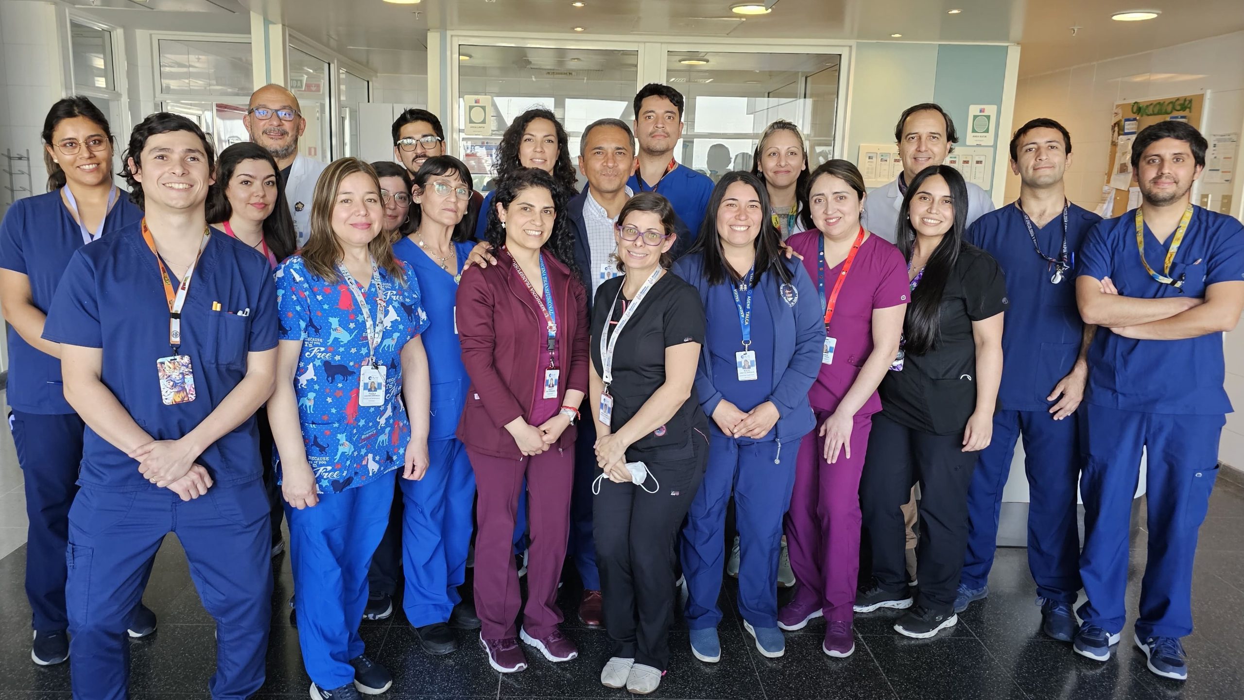 El Hospital Regional de Talca avanza en el tratamiento del linfoma.