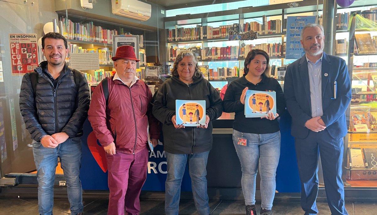 Inician campaña para concientizar a los pasajeros del Tren Limache-Puerto sobre el respeto a la diversidad sexual.