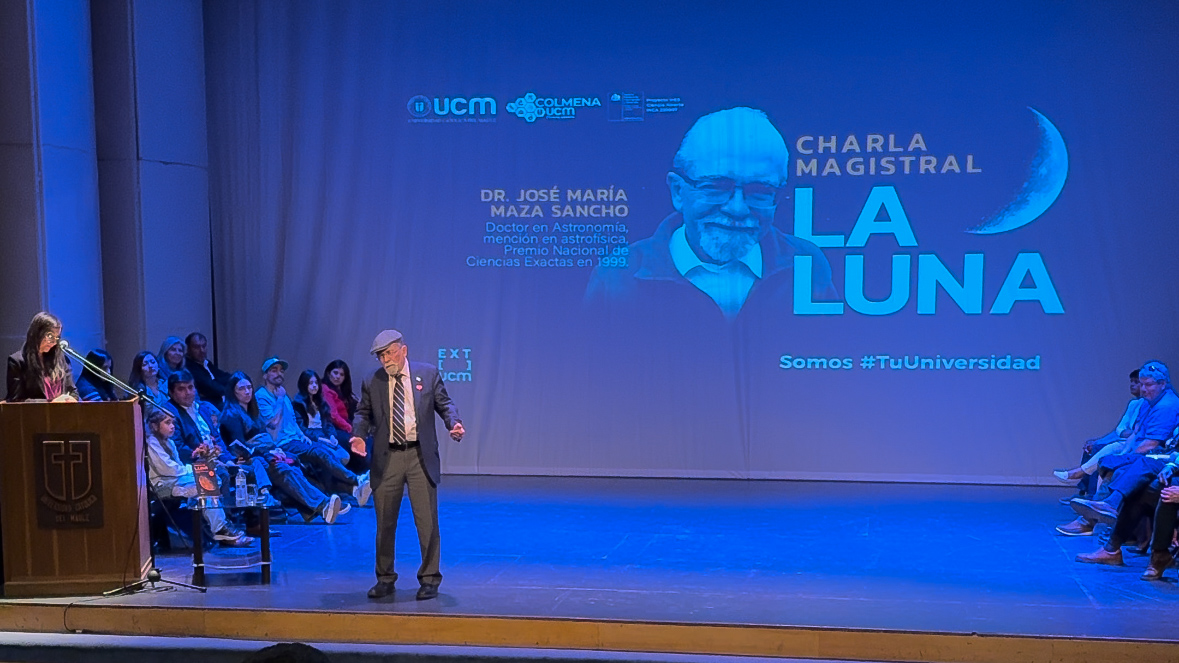 José Maza Lleva la Ciencia y la Astronomía a la Comunidad con una Charla Magistral en Talca.