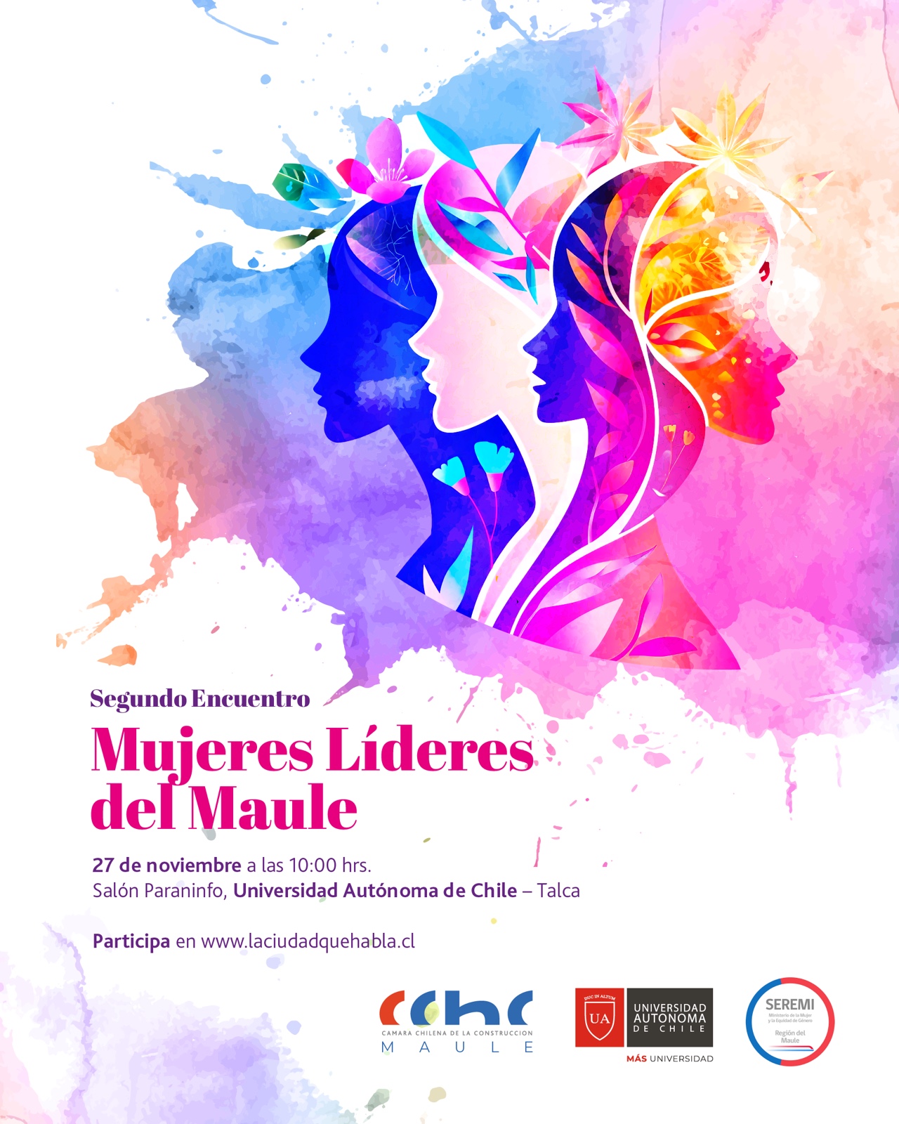 Inician las postulaciones para el Premio Mujeres Líderes del Maule.