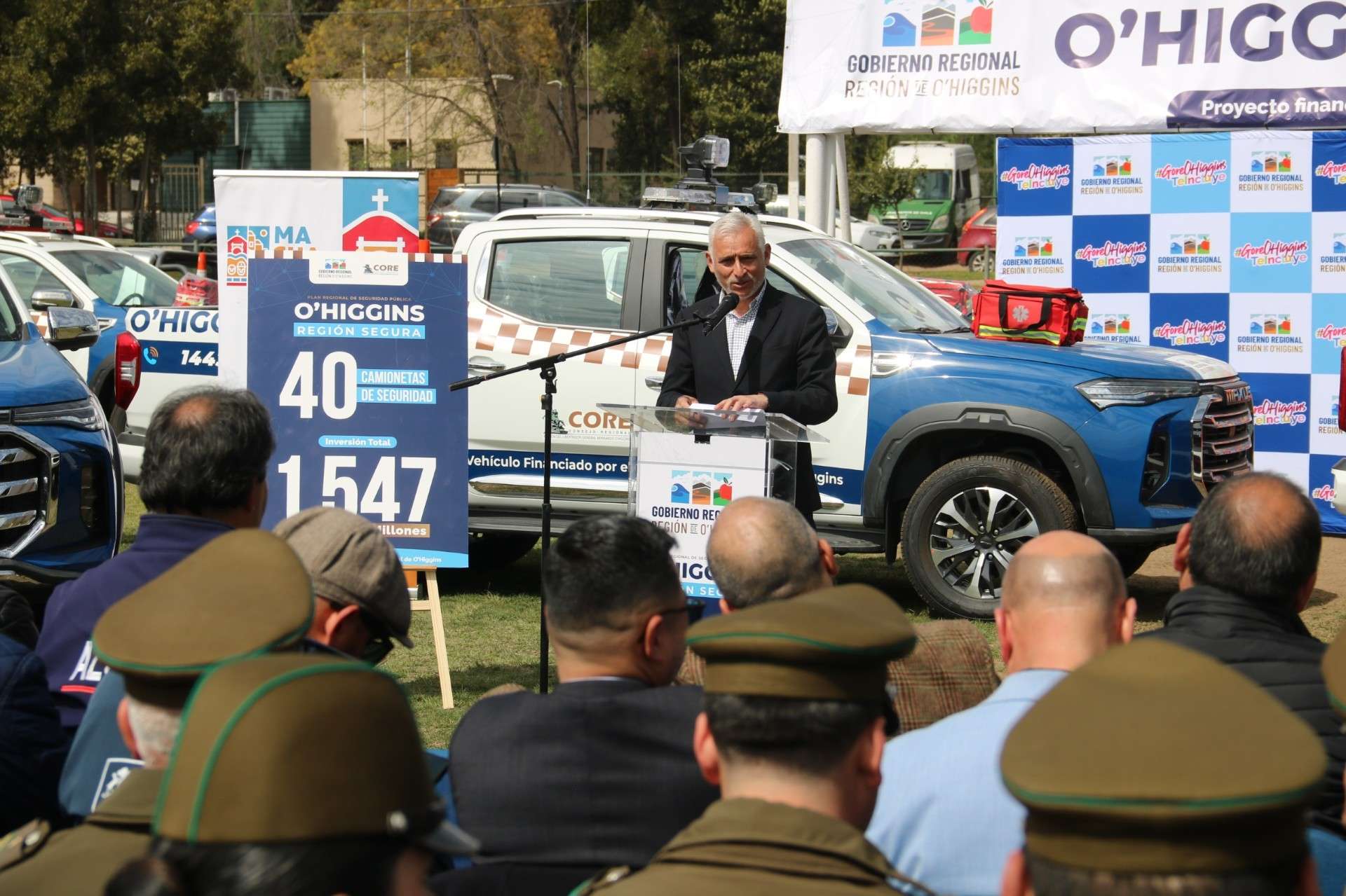 Las importantes iniciativas, como la primera Teletón en O’Higgins, respaldan nuestra gestión integral con las 33 comunas.