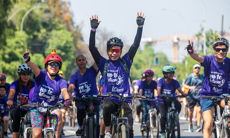 Octava Cicletada Familiar por la Epilepsia en Santiago tiene como objetivo generar conciencia y apoyo para quienes viven con esta condición.