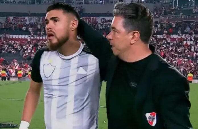 Paulo Díaz es duramente criticado tras la eliminación de River Plate en la Copa Libertadores.