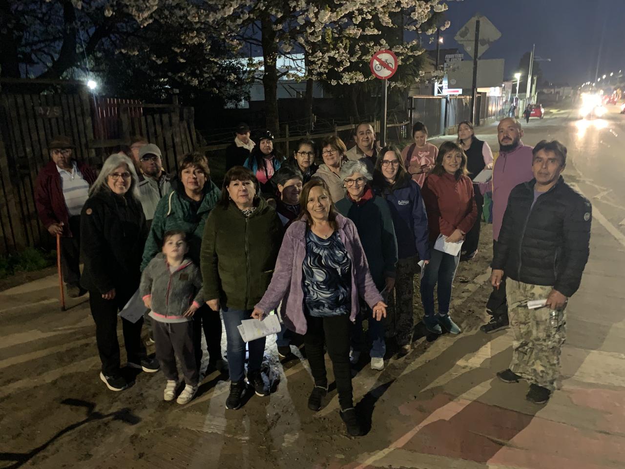 Habitantes de Purranque señalaron espacios públicos que podrían ser mejorados en el barrio Arrebol.