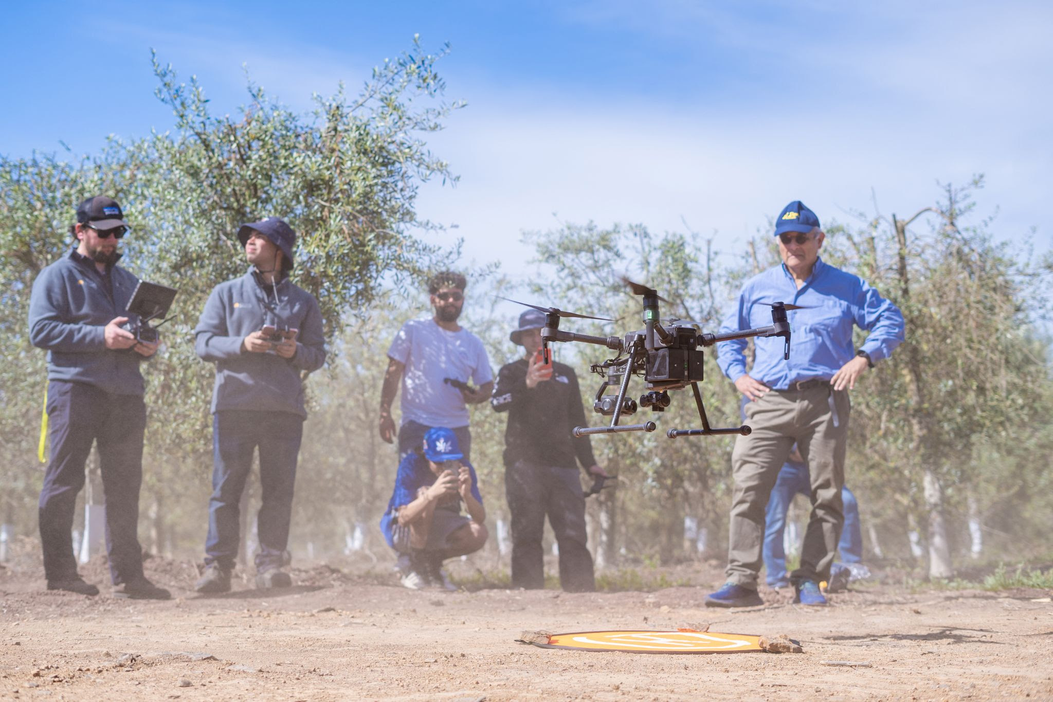 Universidades de Talca y Beijing utilizan inteligencia artificial y drones para hacer frente a la escasez de agua.