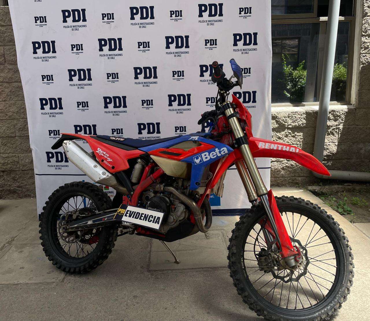 Motocicleta robada en Requínoa se ofrecía a la venta a través de redes sociales.