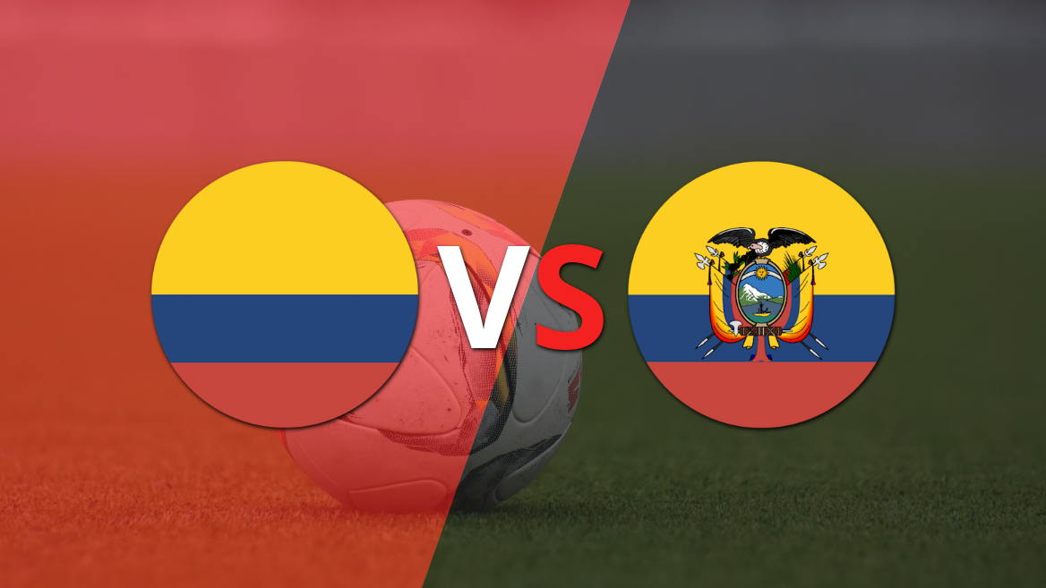 Colombia se enfrenta a Ecuador en busca de la cima.