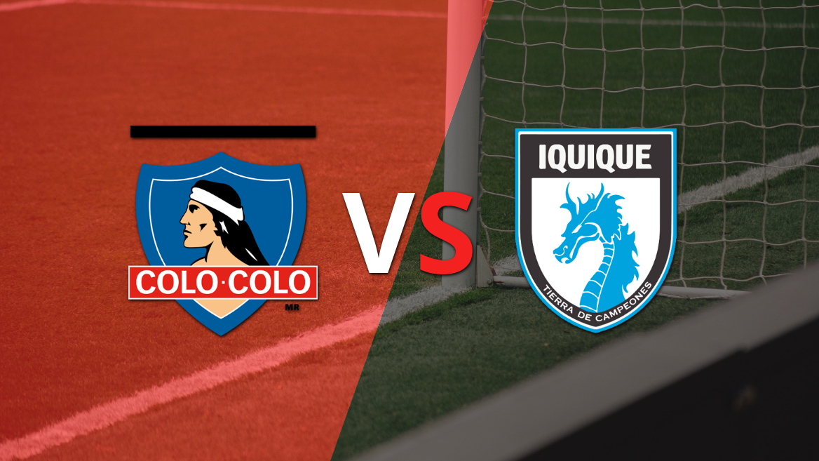 Colo Colo busca la victoria ante Deportes Iquique para permanecer en la primera posición.