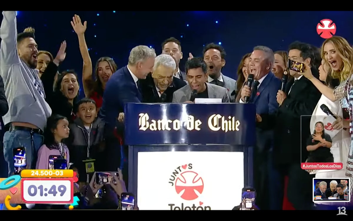 Meta alcanzada: hitos y momentos conmovedores de Teletón Chile.