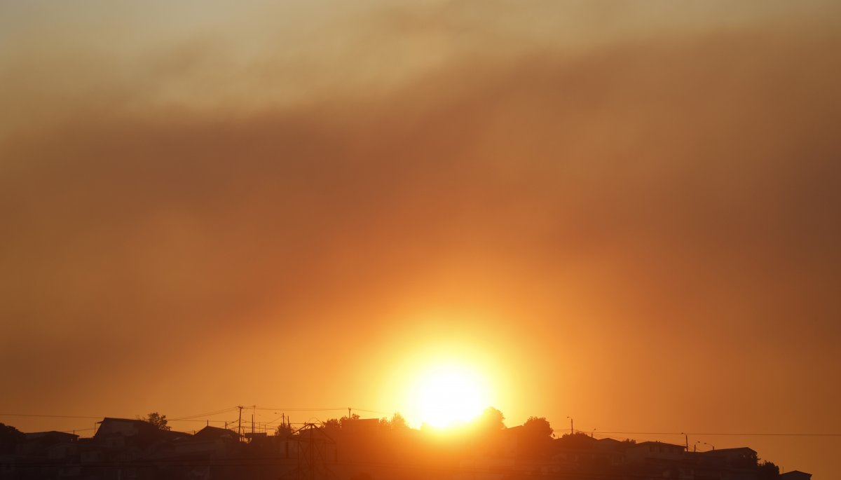 Se ordenó la evacuación de áreas en Quilpué y Santo Domingo debido a incendios forestales de «comportamiento extremo».
