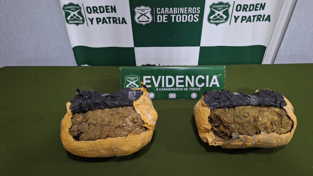 Detienen a dos personas por posesión de droga en el Biobío: uno de ellos era extranjero y tenía orden de expulsión.