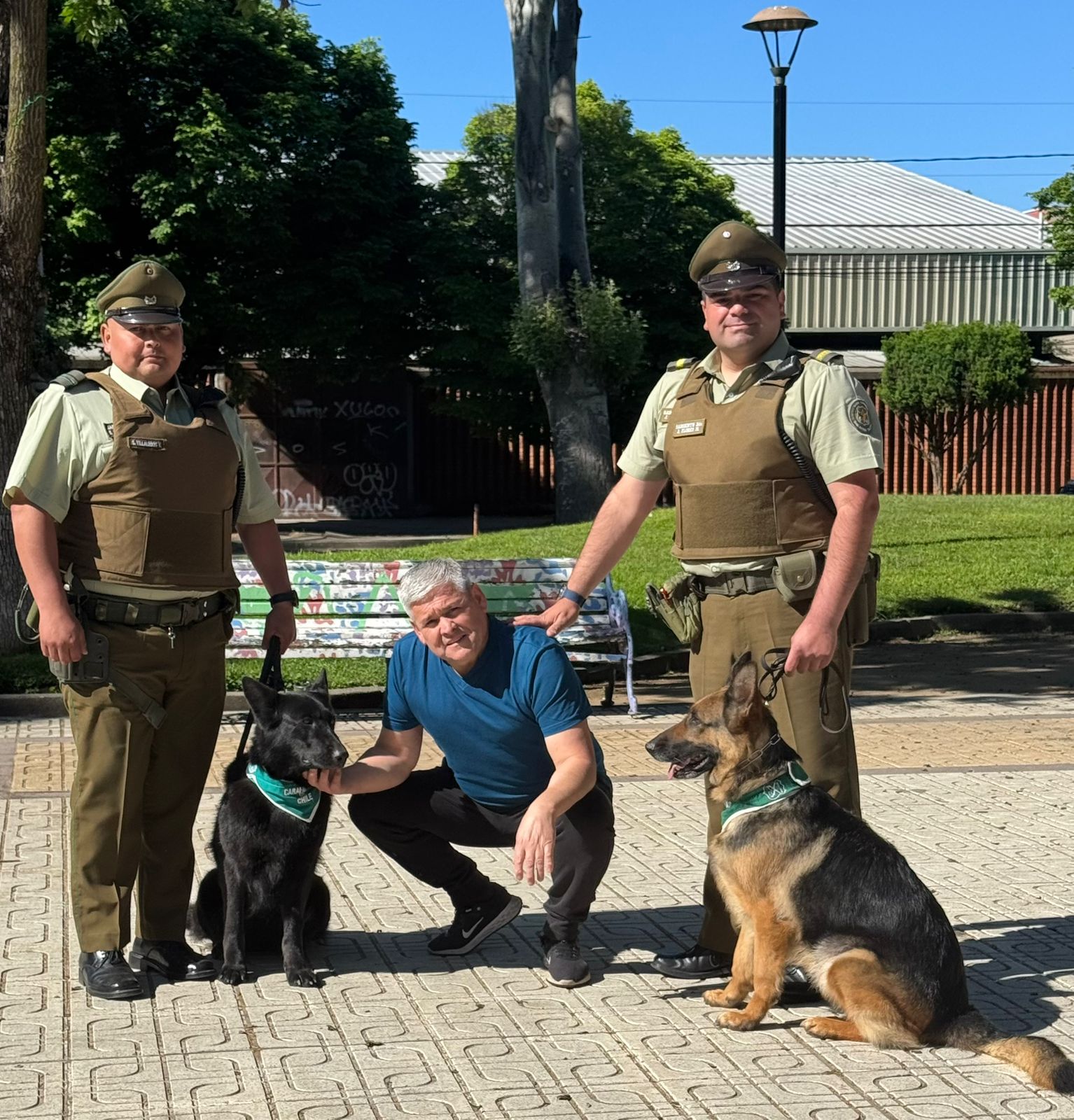 Carabineros del Maule convoca a todos a participar en la Gran caminata canina en apoyo a la Fundación Las Rosas.
