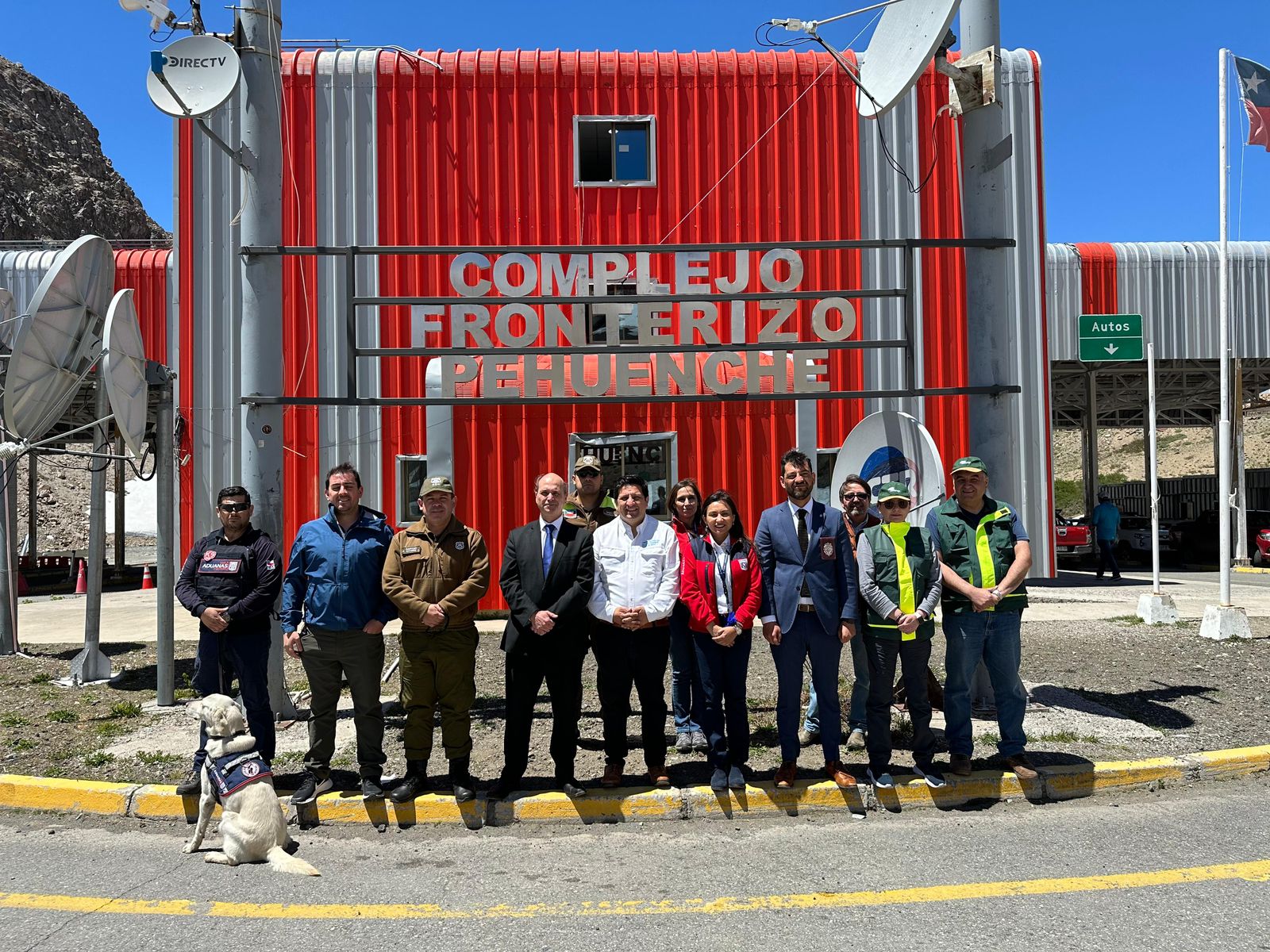 El Consejo Regional contra el Crimen Organizado llevó a cabo una reunión de coordinación en el Complejo Fronterizo Pehuenche.