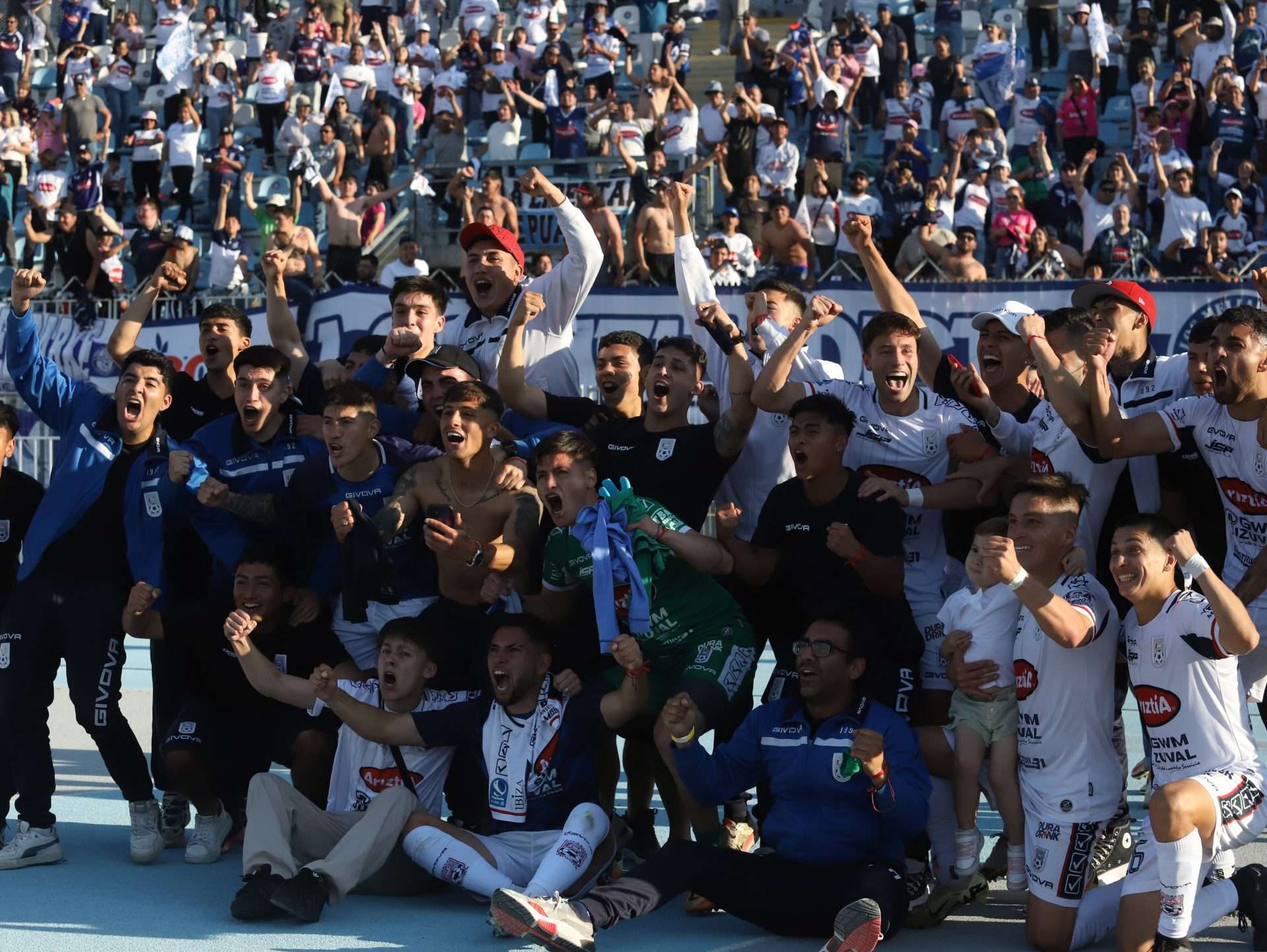 El carnaval del fútbol llegó a Rancagua.