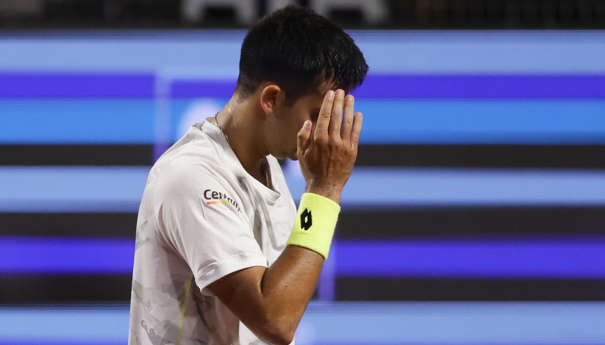 Sin final chilena: Barrios fue eliminado en las semifinales del Challenger de São Paulo.