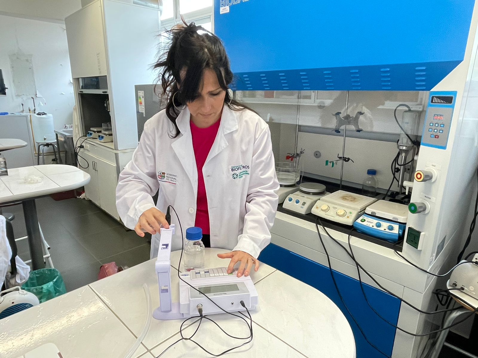 En el Maule crean filtros para la purificación del agua.