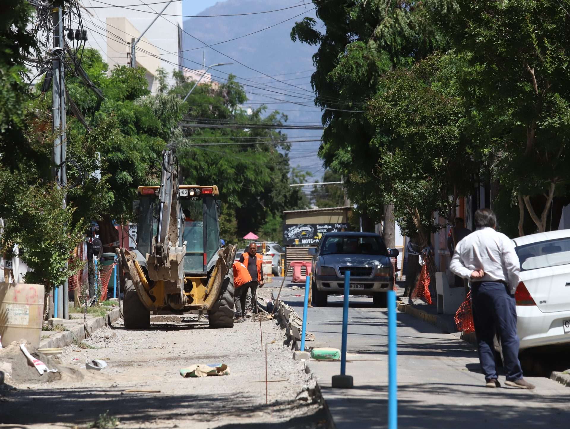 Las obras en Calle Gamero se prolongarán hasta el 23 de enero de 2025.