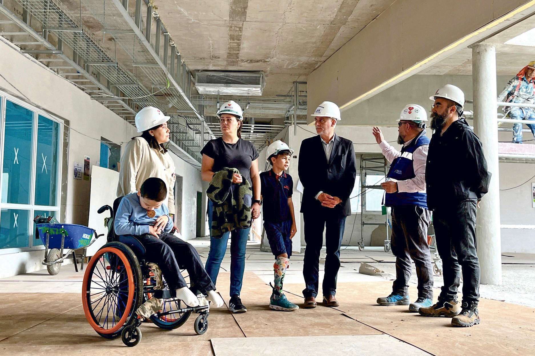 Más del 50% de progreso en las obras de construcción del nuevo centro Teletón O’Higgins