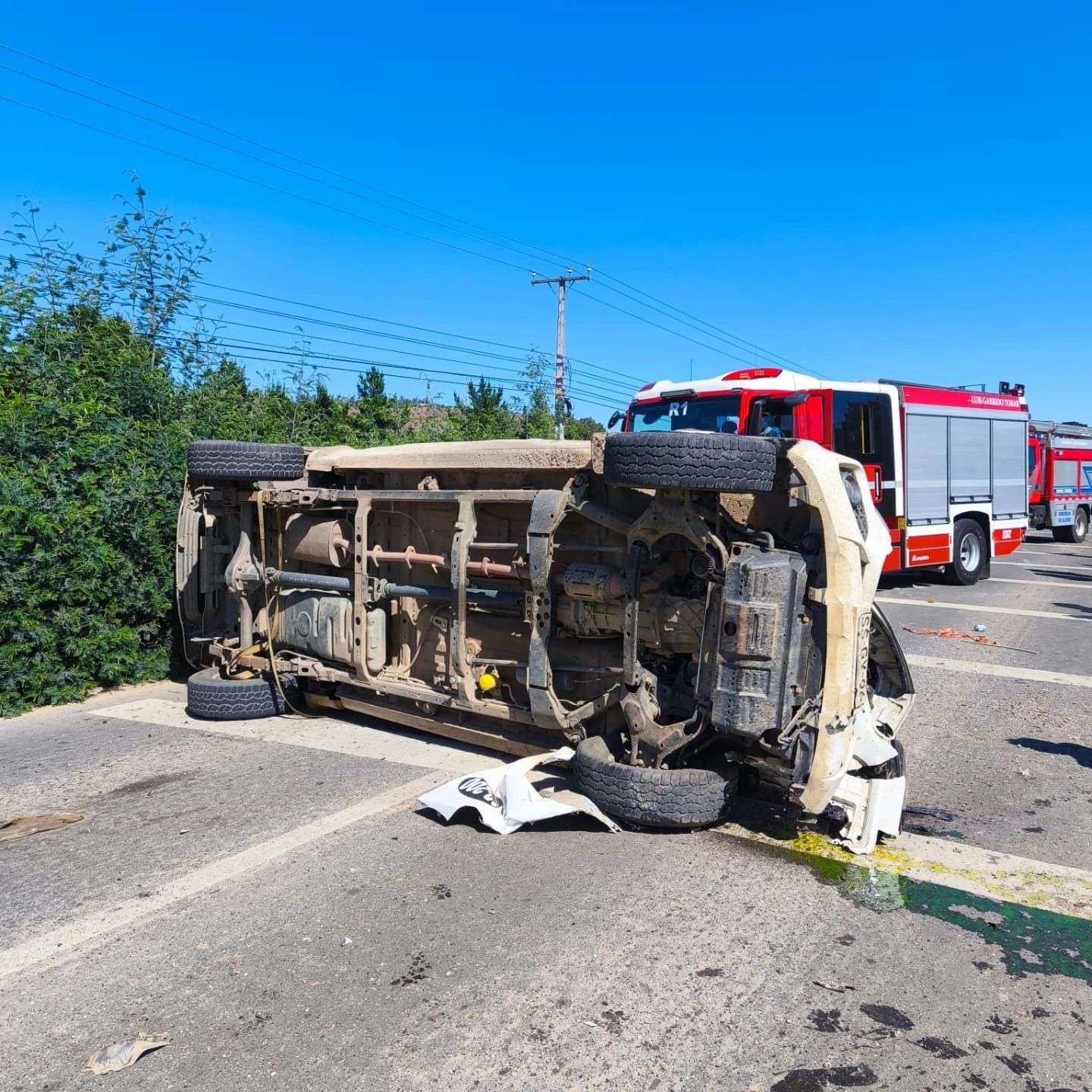 Grave accidente vehicular causa dos lesionados en Marchigue.