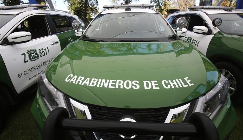 Joven sin licencia chocó contra patrulla de Carabineros en Puente Alto.