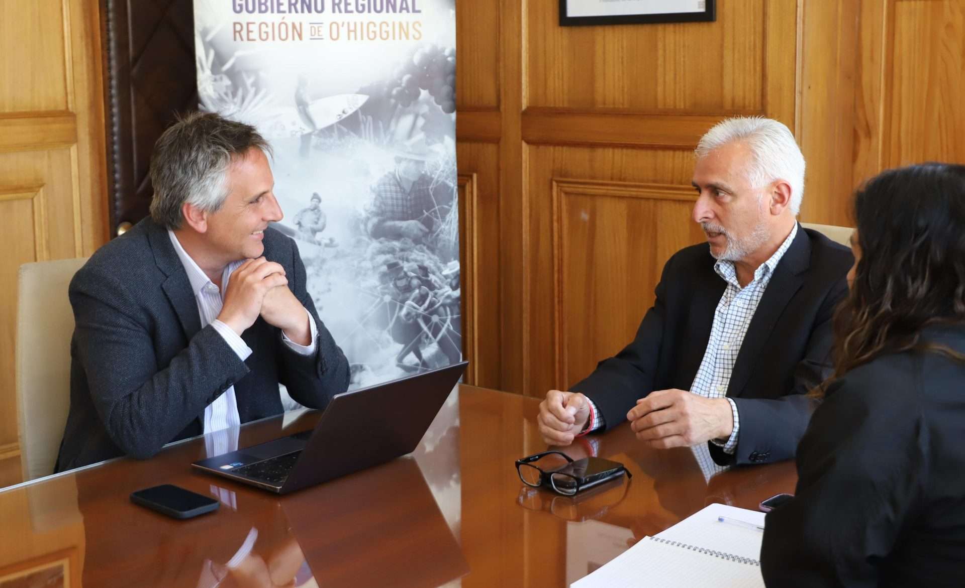 Gobernador Regional se encuentra con el alcalde electo de Rancagua para planificar trabajo conjunto.