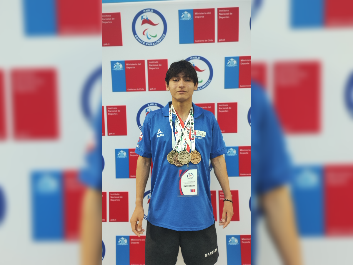 Paranatación: Marthin Saavedra brilla en el Nacional 2024.