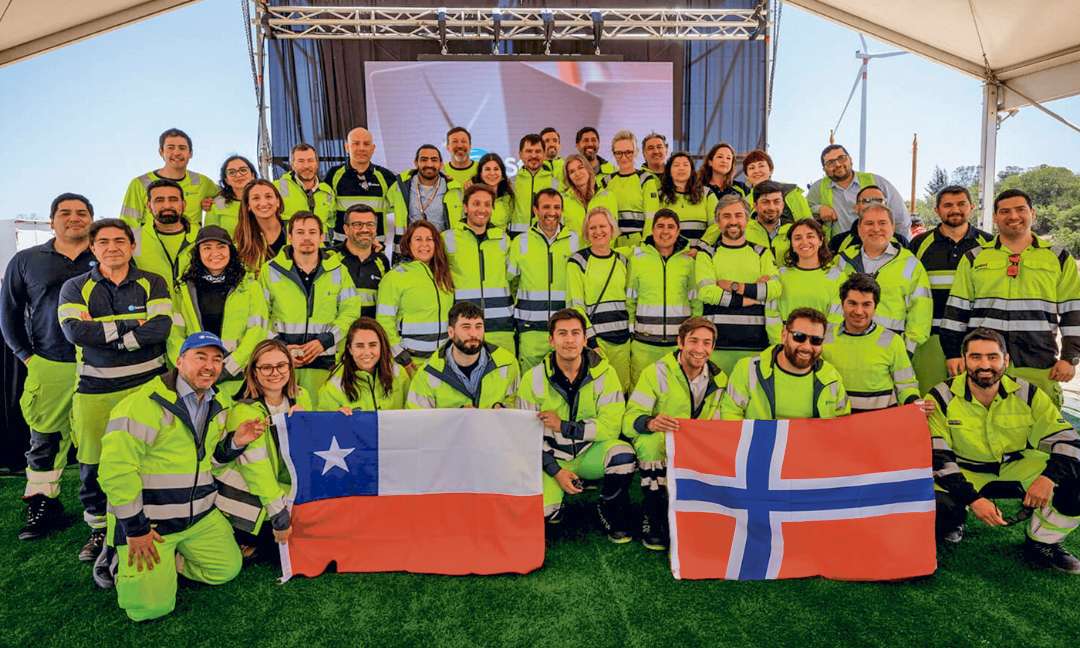 Inauguran 100 MW de energía renovable a través de tres parques eólicos en la Región de O’Higgins.