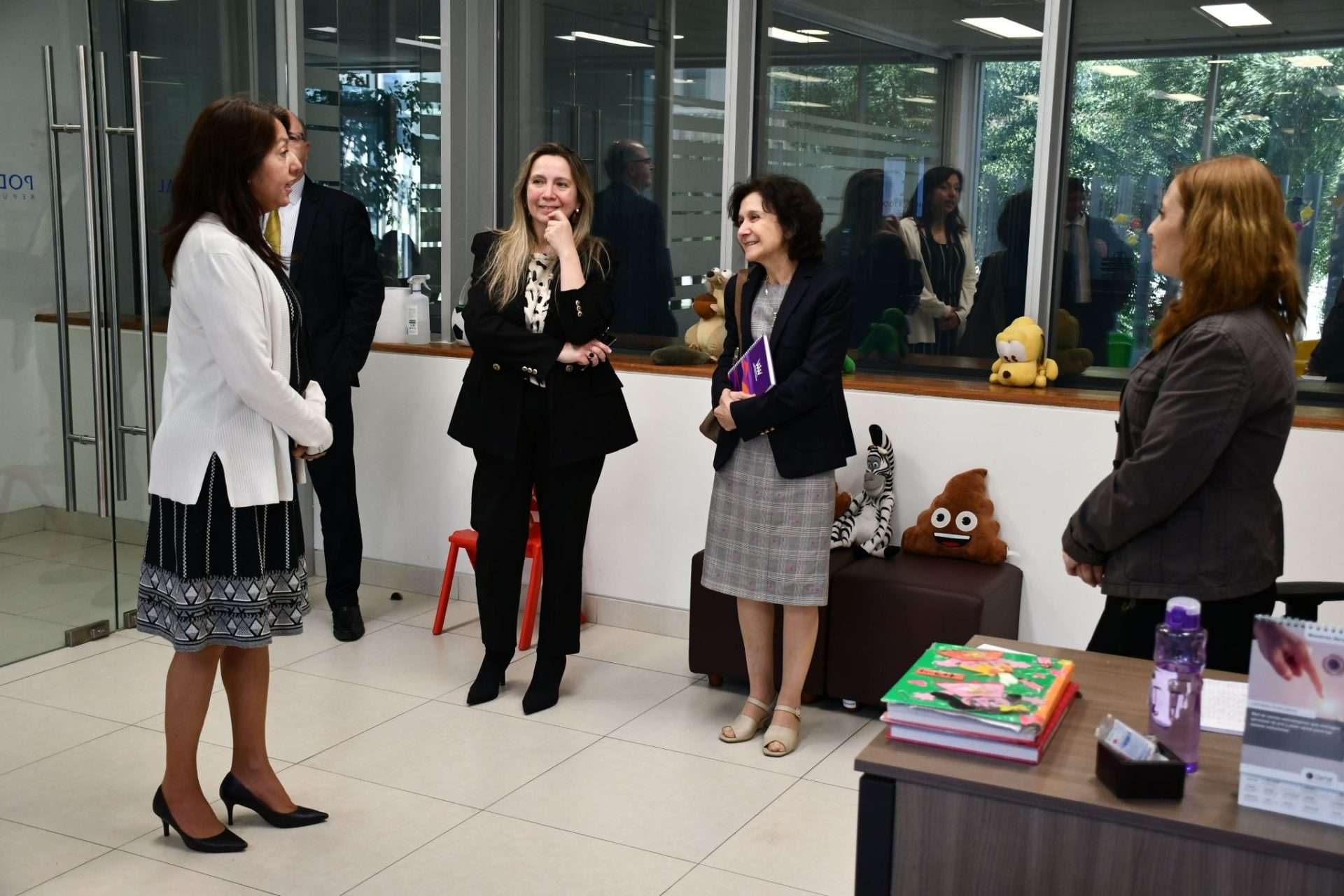 Ministra de la Corte Suprema, Andrea Muñoz, comienza su recorrido por los tribunales de la jurisdicción de Rancagua.