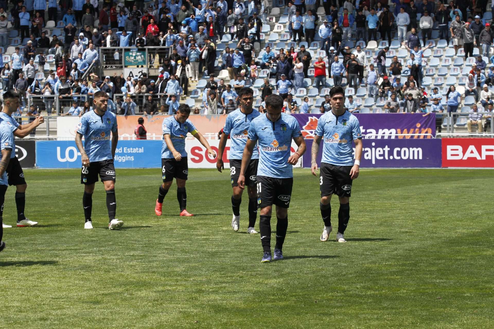 Las dificultades de los celestes.