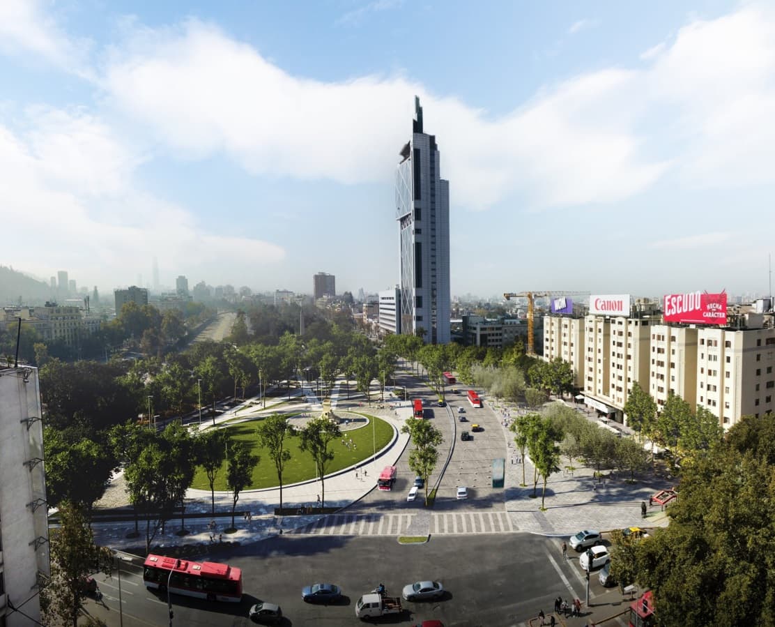 En diciembre, se restringirá la circulación de vehículos particulares en Alameda-Providencia en dirección al oriente.