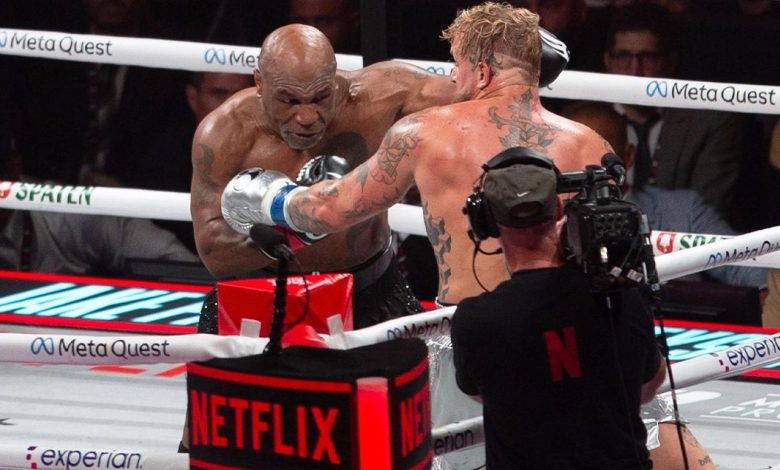 Netflix establece un nuevo récord con la transmisión en vivo del combate entre Jake Paul y Mike Tyson.