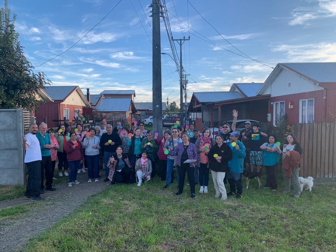 Habitantes del Barrio Arrebol acordaron una obra de confianza.