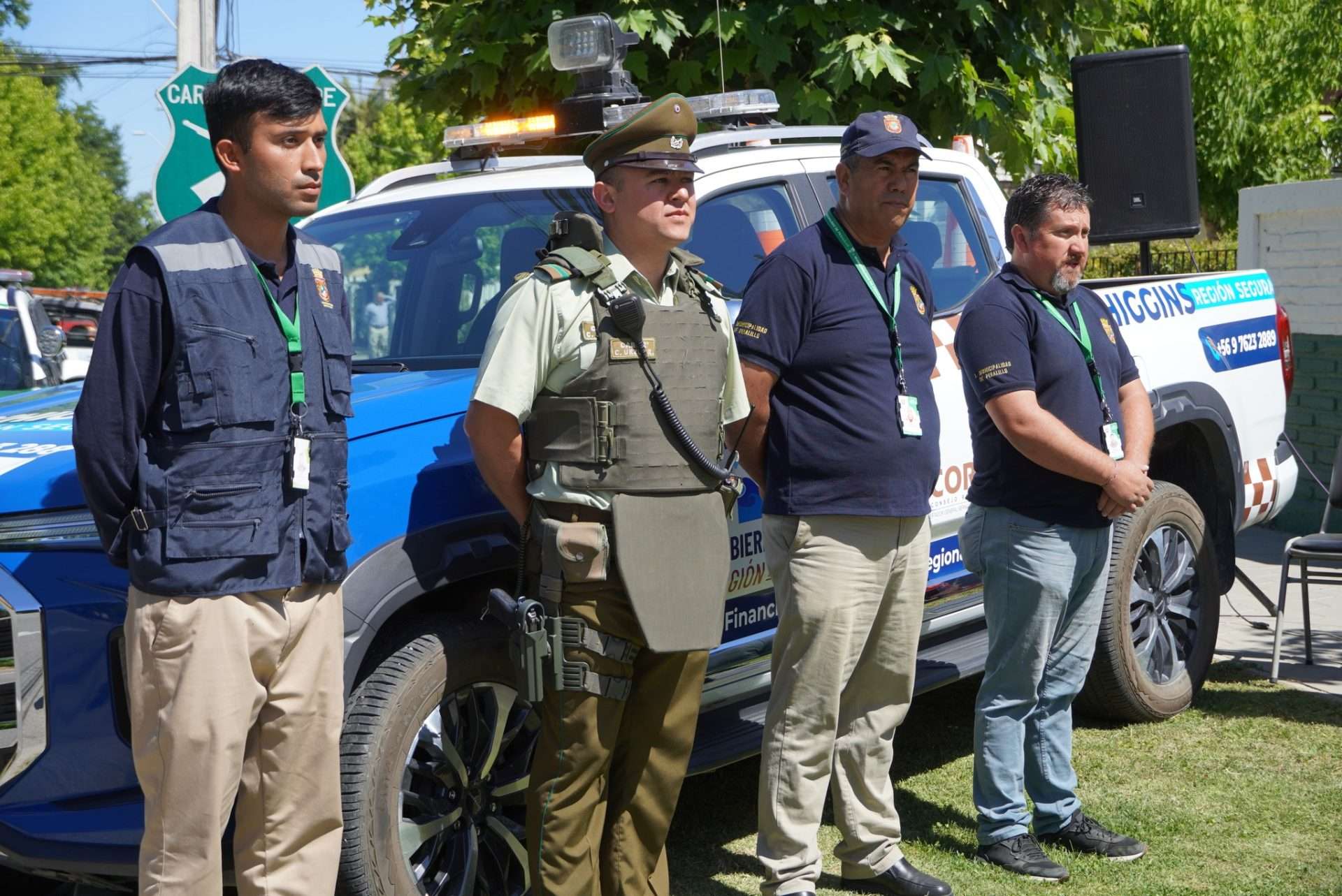 Inician patrullajes conjuntos entre Carabineros y Seguridad Pública en Peralillo.