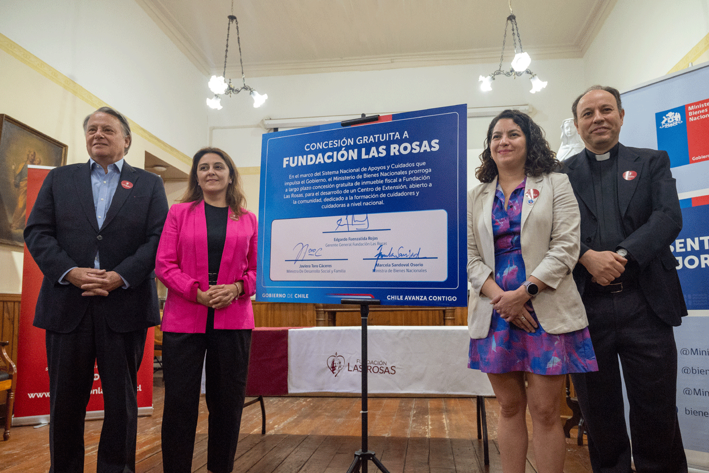 La Fundación Las Rosas establecerá un centro de capacitación para cuidadores.