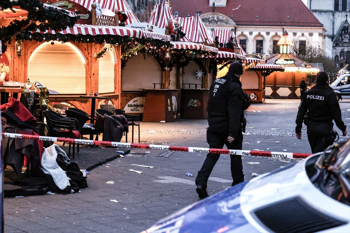 Atentado en un mercado navideño en Alemania dejó al menos 5 fallecidos y más de 200 heridos; el autor es de origen saudí.