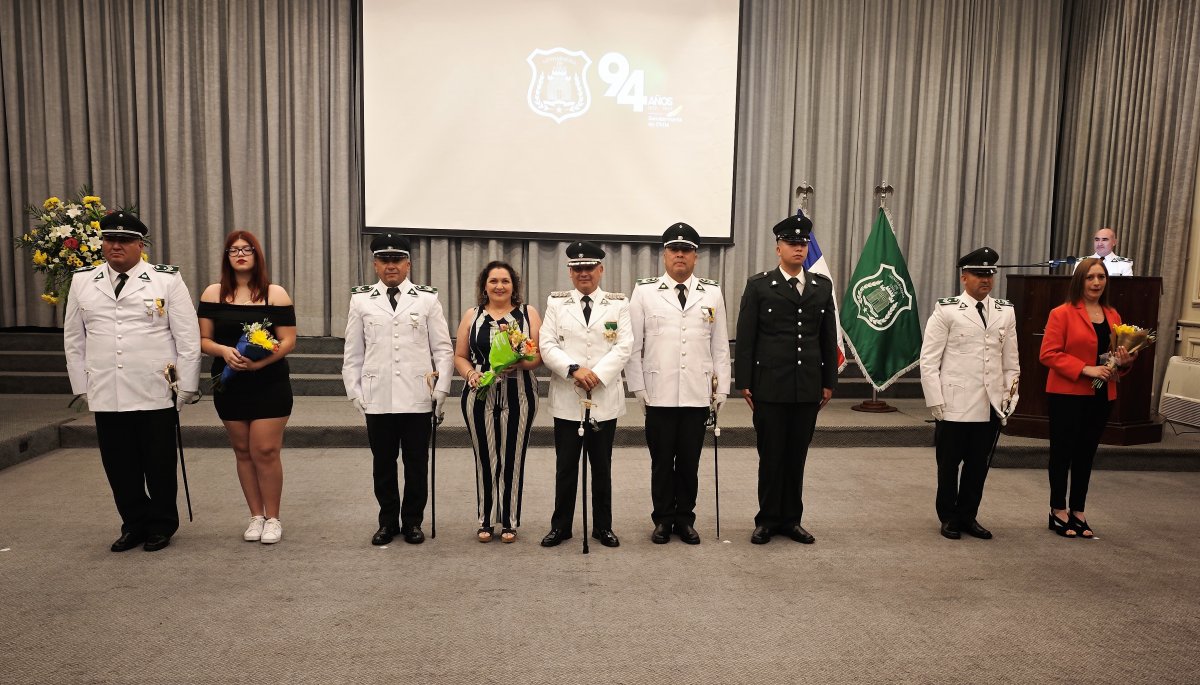 Durante la semana de aniversario de Gendarmería, se otorgaron nuevos grados a 125 funcionarios.