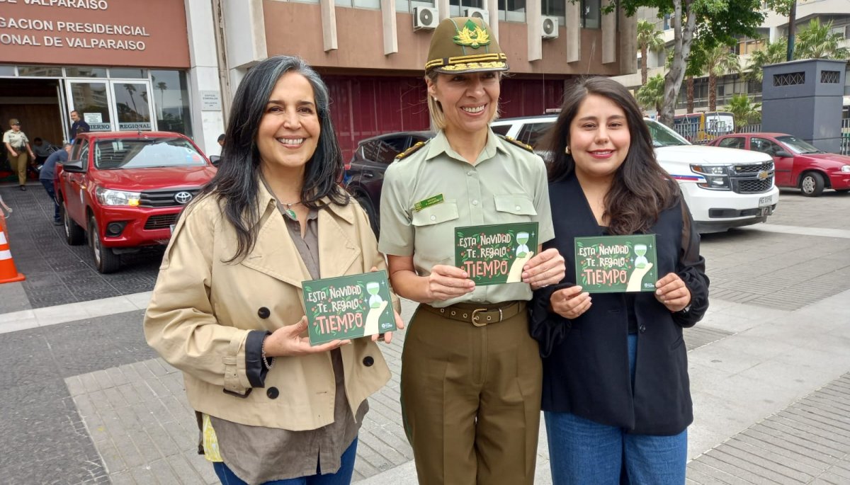 «Esta Navidad te Regalo Tiempo»: Lanzan campaña a favor de 14 mil cuidadoras de pacientes en la región de Valparaíso.
