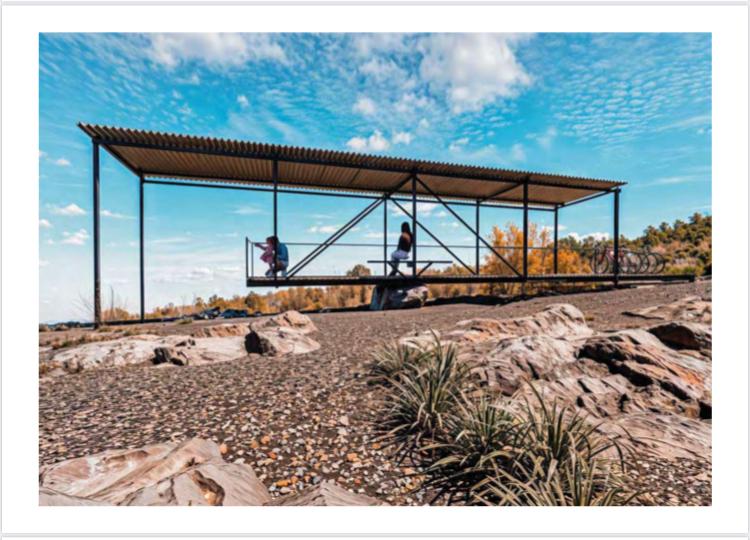Estudiante de Arquitectura desarrollará un parador deportivo en Cuesta Los Cristales.