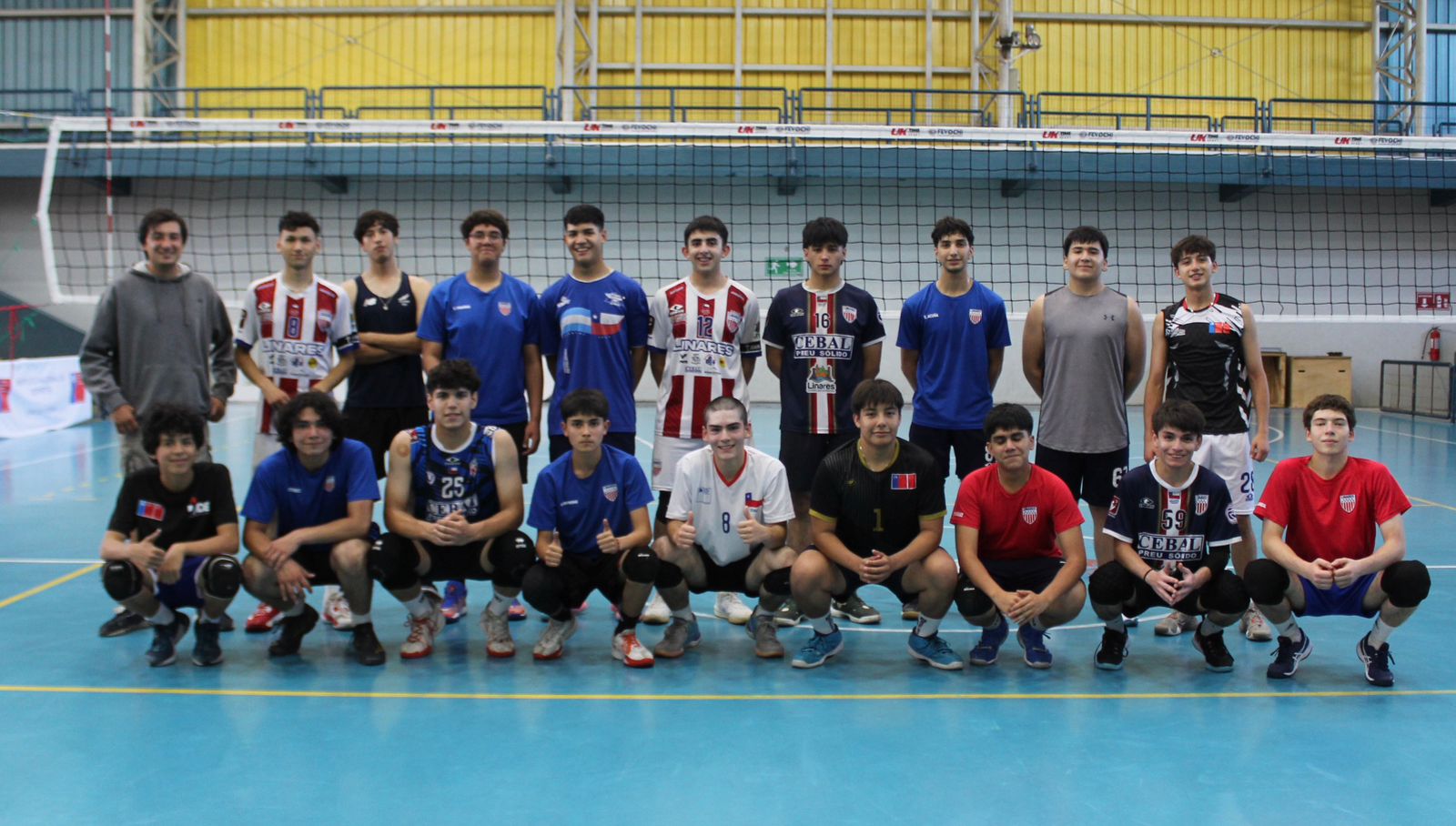 Este fin de semana, Linares será la sede de voleibol en Chile.