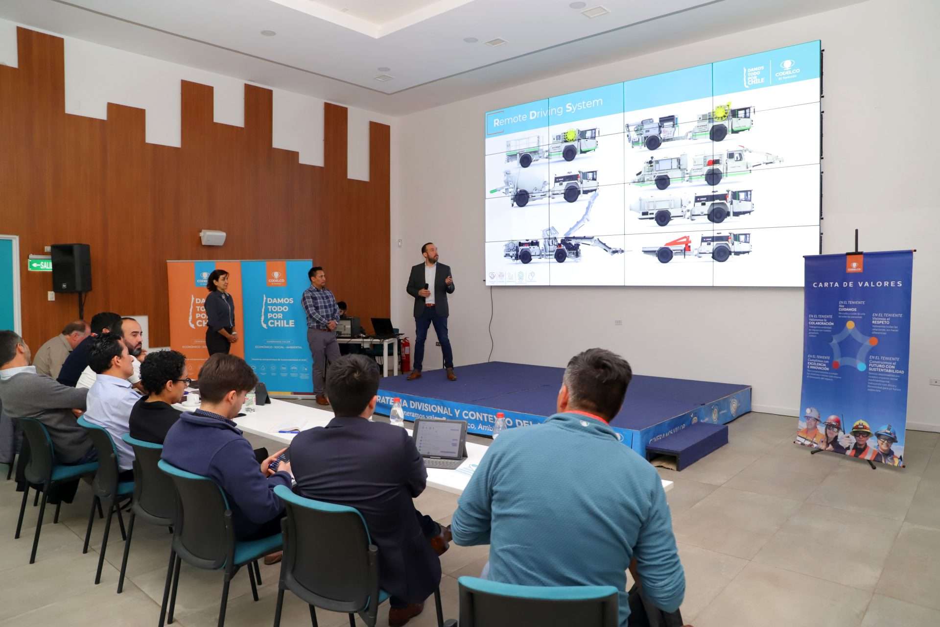 Desafío “Mina Cero Exposición” reunió propuestas de 20 empresas centradas en tecnología e innovación.