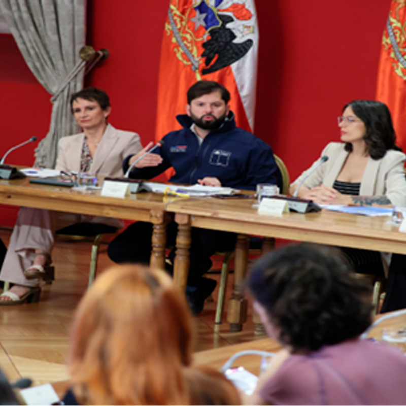 “Constituimos una institucionalidad significativamente mejor para abordar los desafíos de seguridad que enfrenta Chile”, afirmó Boric sobre el futuro Ministerio de Seguridad.