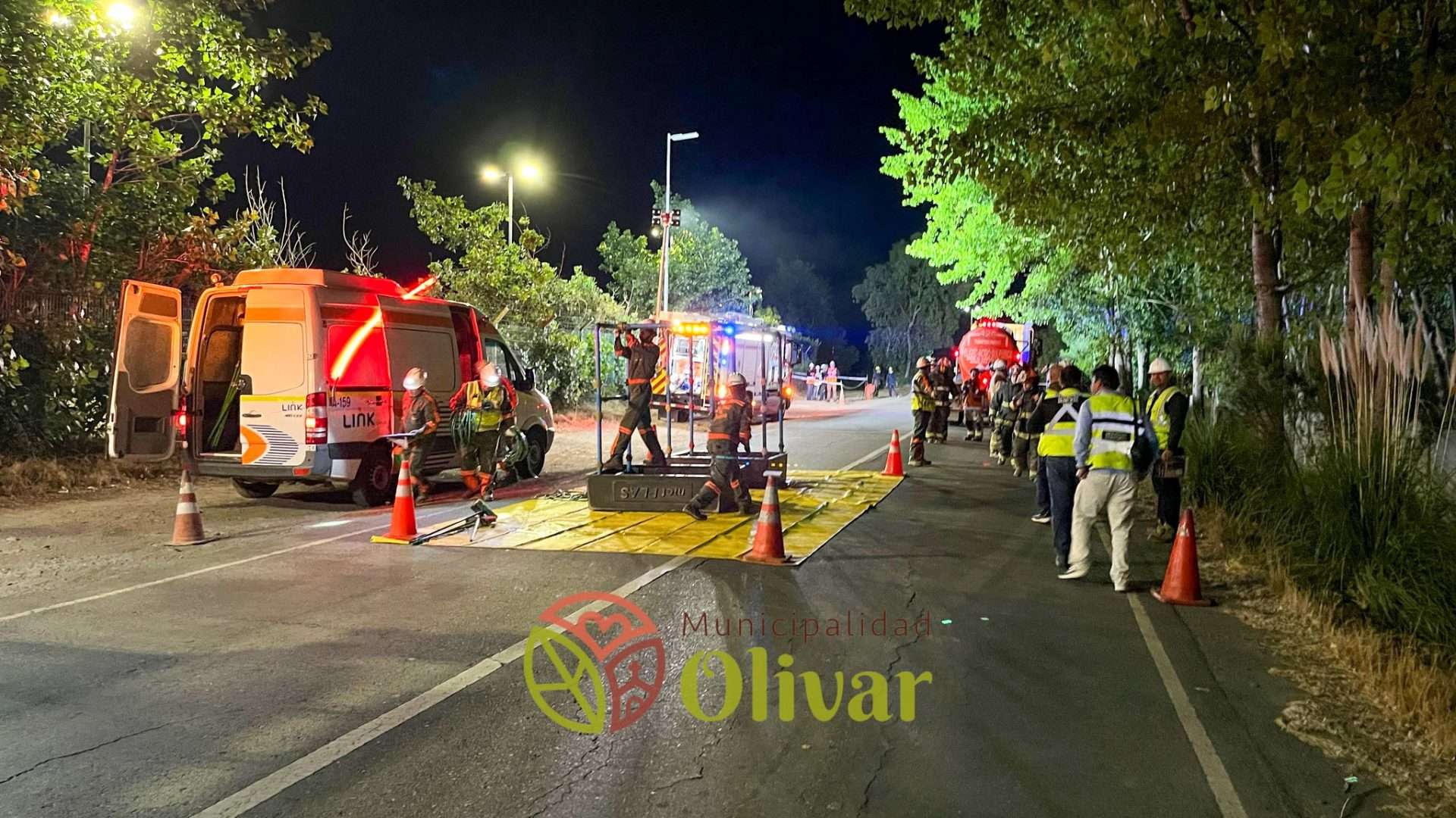 Se llevó a cabo con éxito el operativo de simulacro en la Ruta H-40.