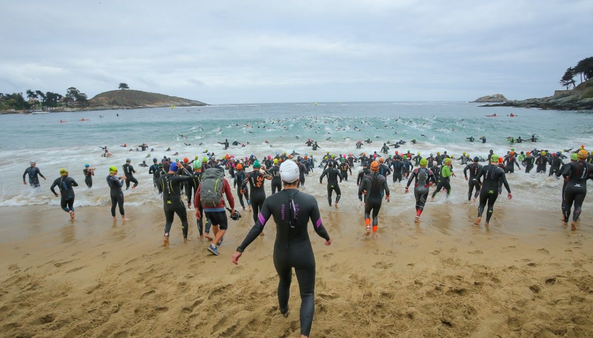 Más de 500 competidores participarán en la 7ª edición del Triatlón de Zapallar este sábado.