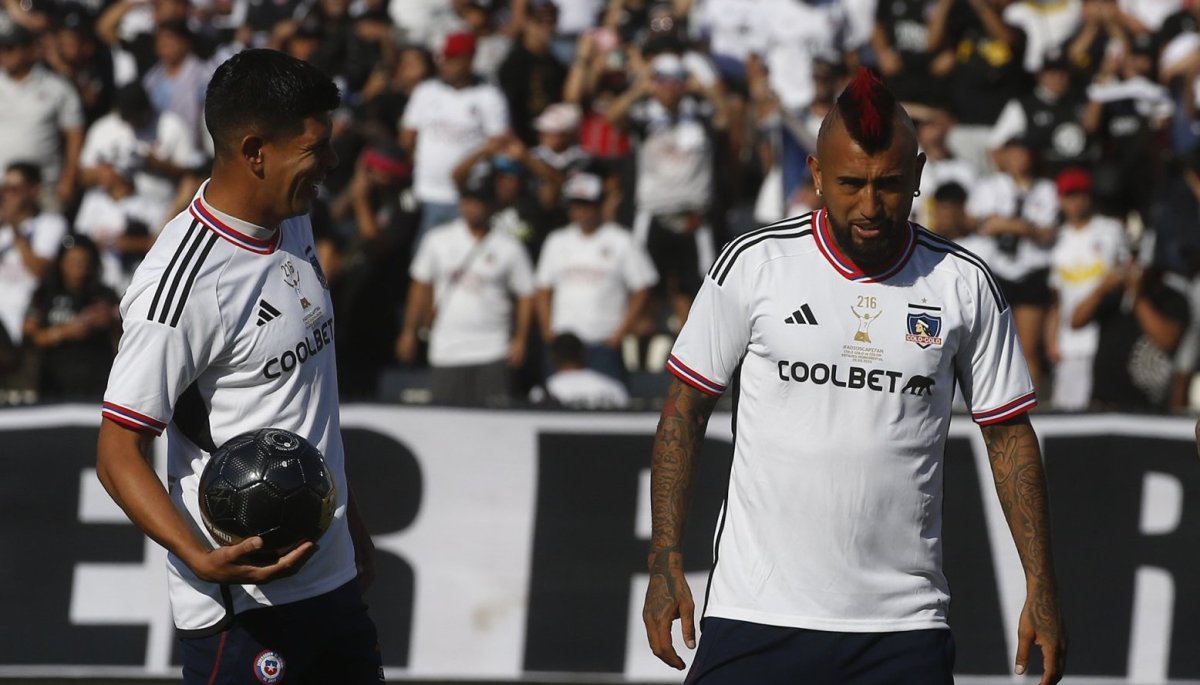 Arturo Vidal y Esteban Pavez explican su falta de asistencia al acto por el centenario de Colo-Colo: «No recibimos invitación formal».