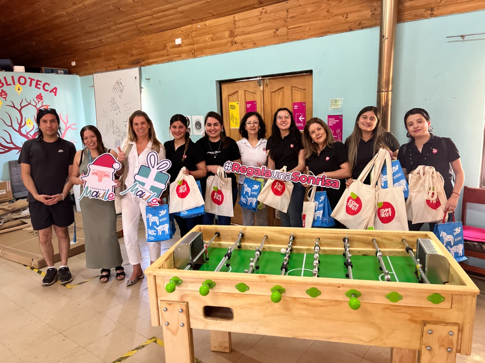 Fundación Maule: Trayendo alegría y esperanza en esta temporada navideña.