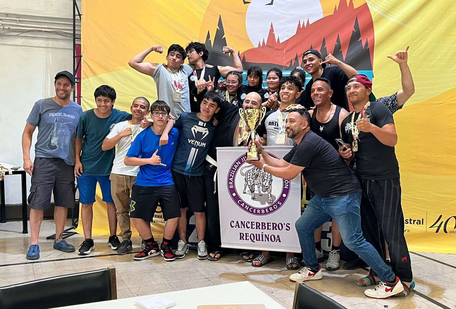 Cancerbero’s brilló en el OPEN Nacional de Jiu Jitsu.