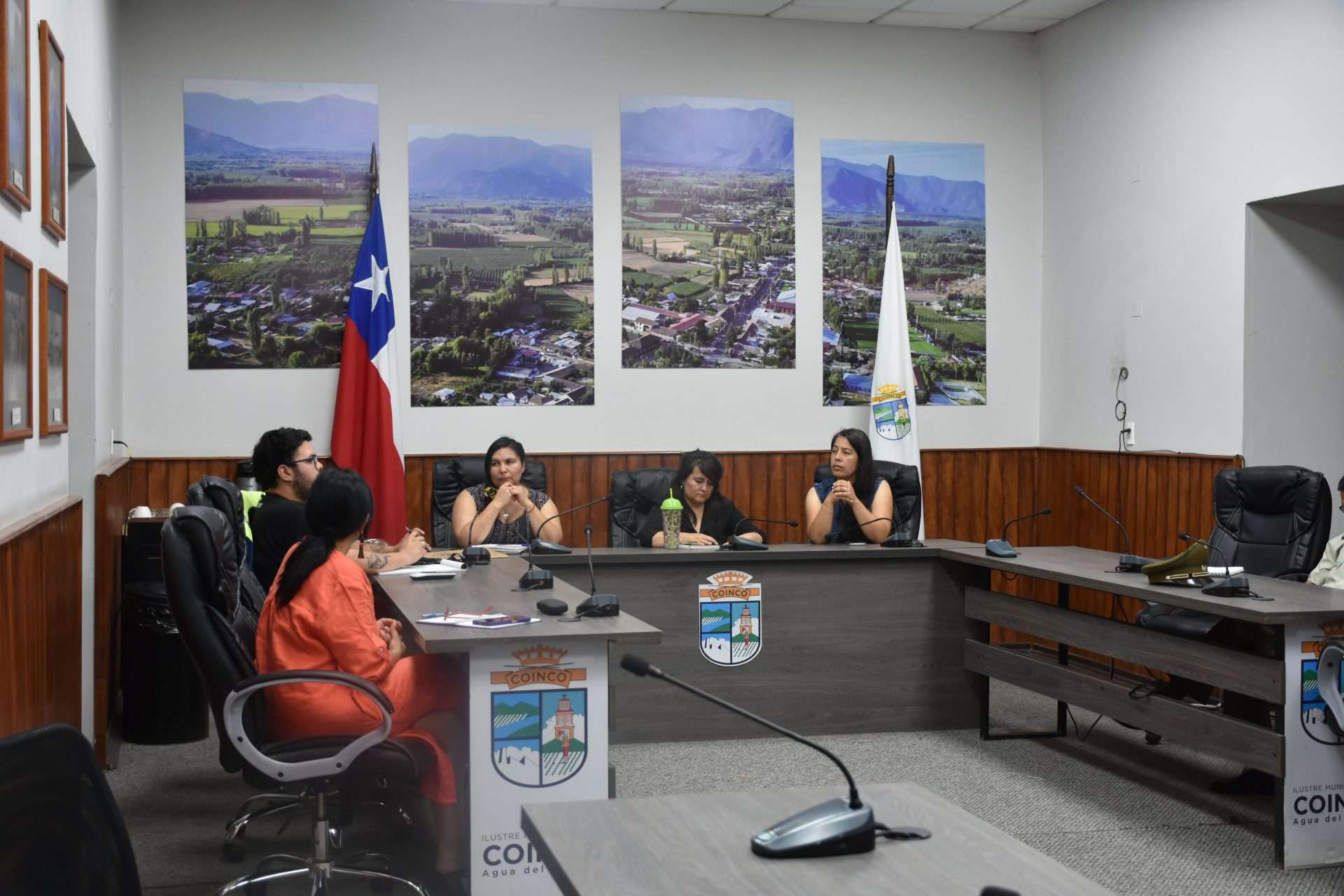 Reunión del Comité de Gestión del Riesgo de Desastres analiza el riesgo de incendios forestales en Coinco.